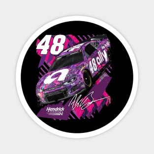 Alex Bowman Charcoal Ally Magnet